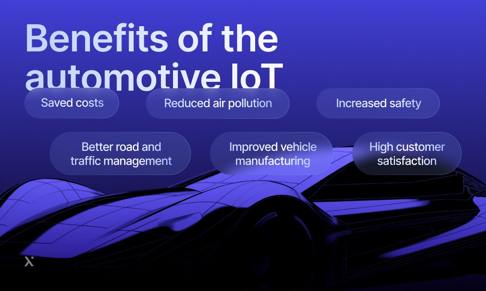 benefits of iot in automotive