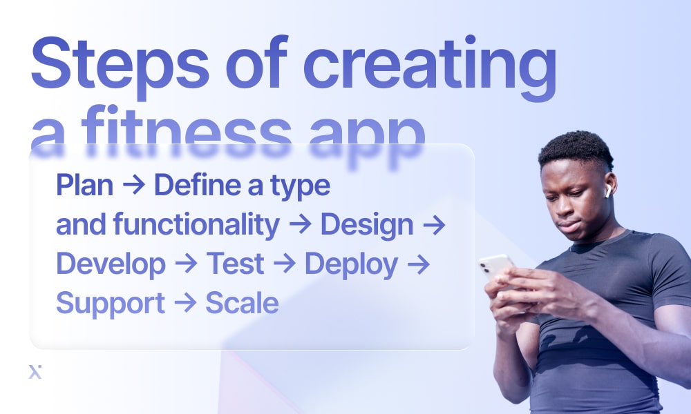 Steps of creating a fitness app