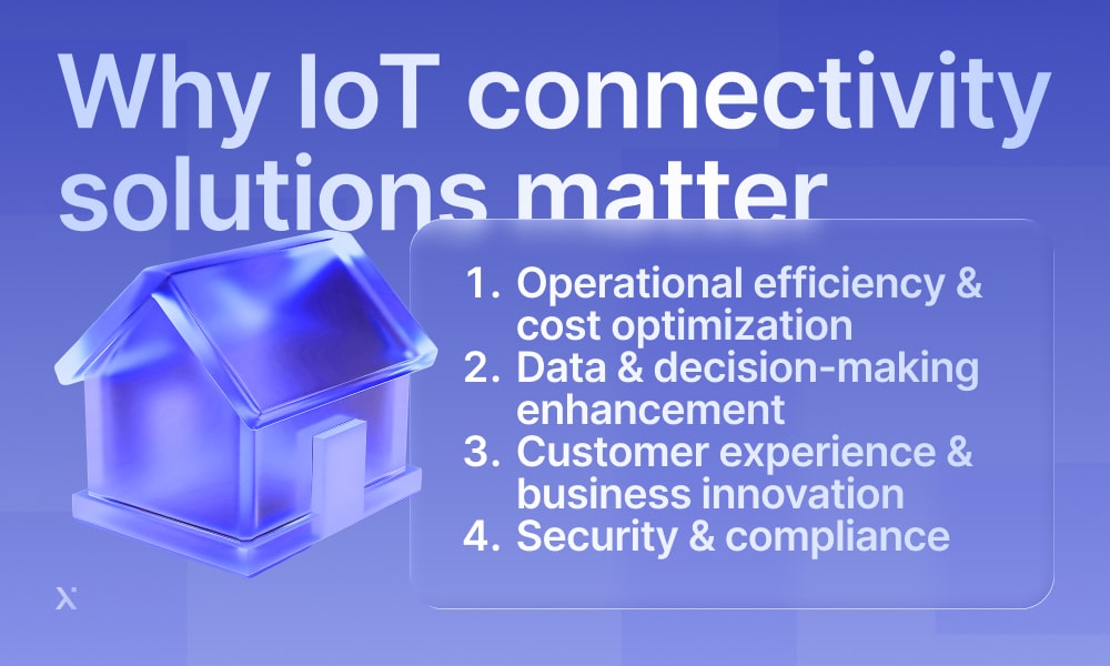 Benefits of IoT solutions