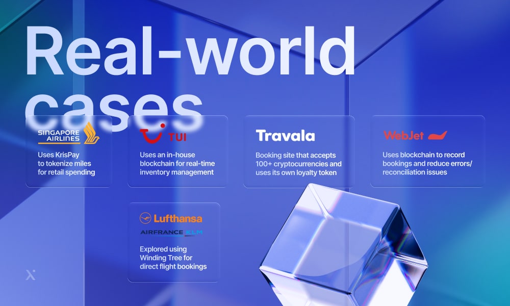 A webpage featuring the text real - world cases in a clear, bold font.