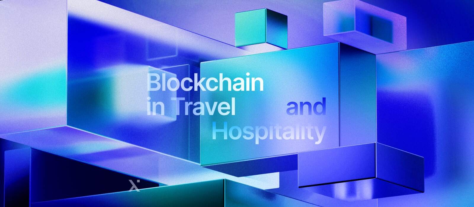 Infographic illustrating the integration of blockchain in travel and hospitality, highlighting benefits like transparency and efficiency.