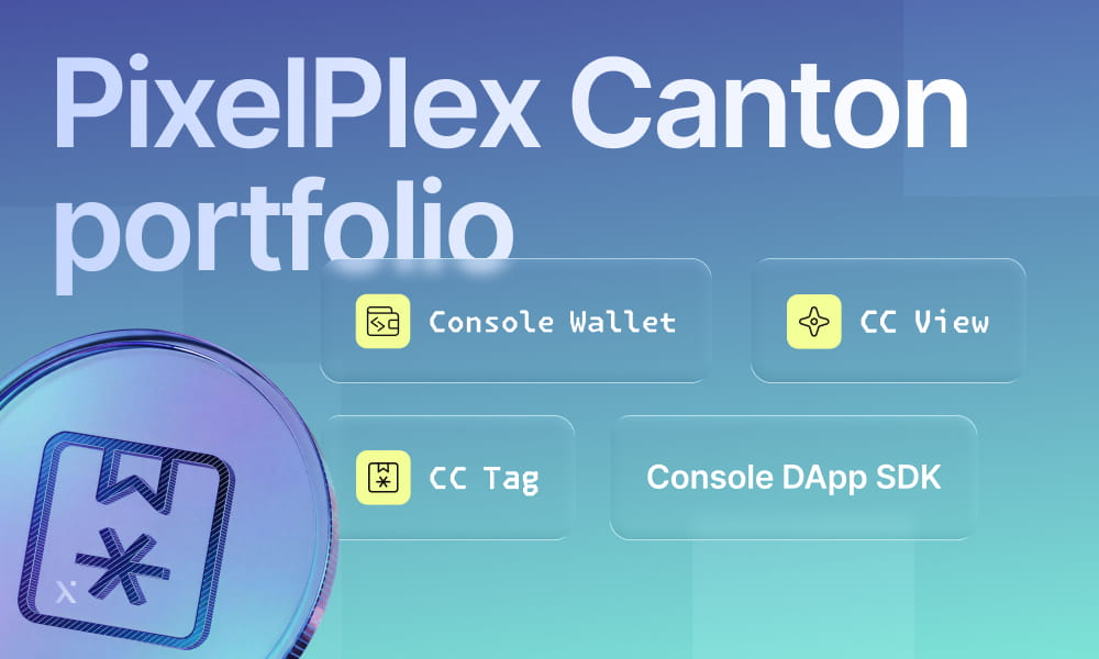 PixelPlex Canton portfolio showcasing a collection of digital designs and projects in a modern layout.
