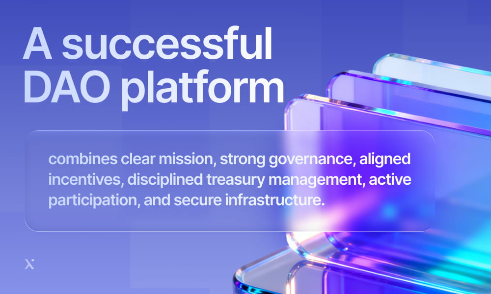 A successful DAO platform 