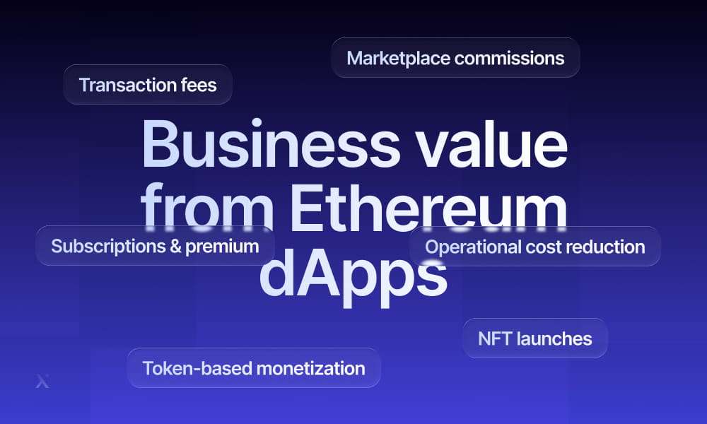 Business value from Ethereum dApps