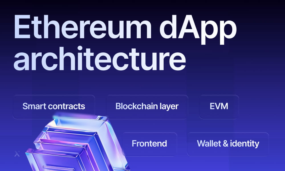 Ethereum dApp architecture