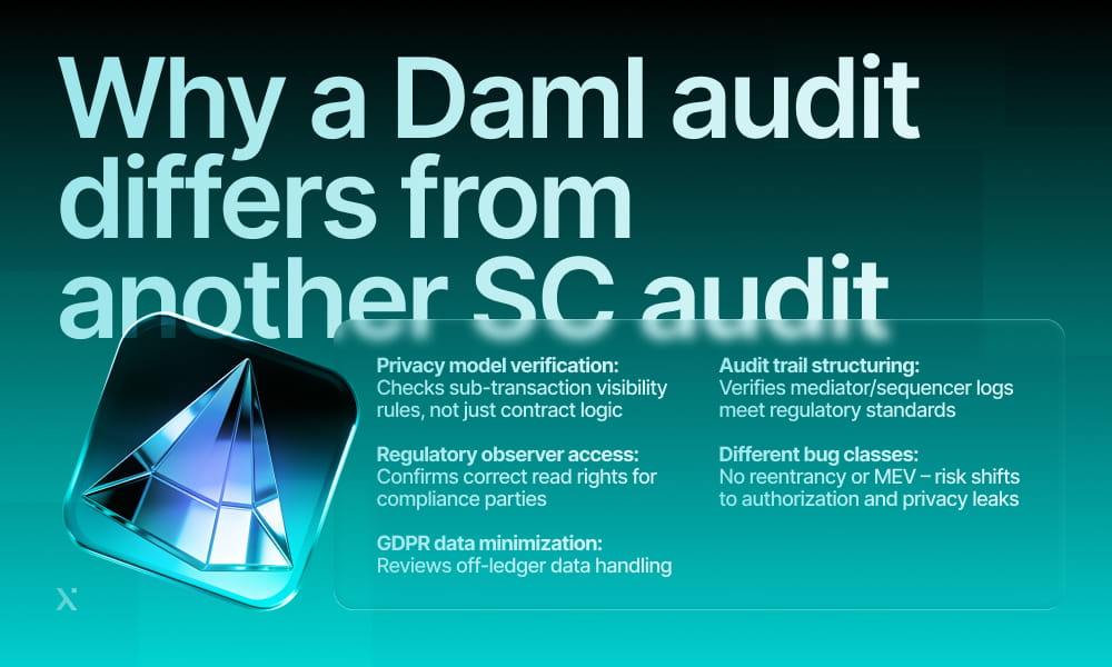 Comparison of DAML audit and SC audit, highlighting key differences in methodology and focus areas.