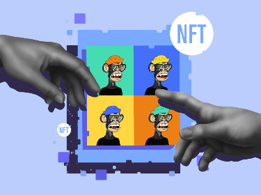NFT with Bored Ape avatars