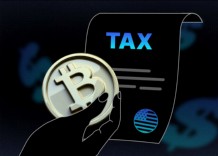 Bitcoin token and tax paper