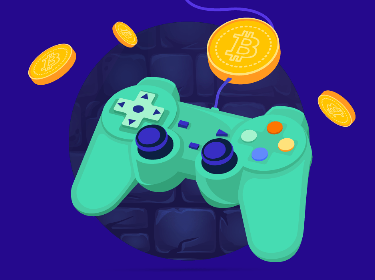 A gamepad and tokens around it