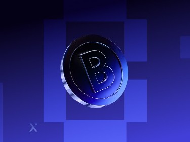 Bitcoin logo and chain