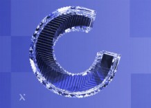 A logo in blue and white showcasing the letter C in a sleek and contemporary style.