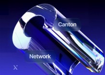 A transparent glass tube featuring the text network printed twice, emphasizing connectivity.