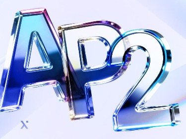 Logo for ap2 displayed prominently against a vibrant, colorful background.
