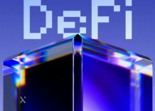 Visual representation of a DeFi platform, illustrating how users can earn interest on their crypto assets.