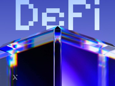 Visual representation of a DeFi platform, illustrating how users can earn interest on their crypto assets.