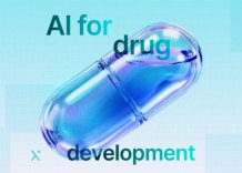 A pill labeled al symbolizing drug development and innovation in the pharmaceutical industry.