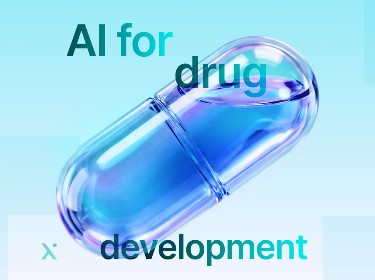 A pill labeled al symbolizing drug development and innovation in the pharmaceutical industry.