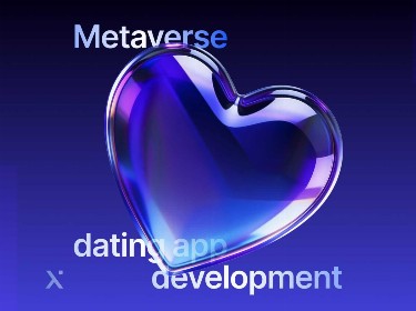 Visual representation of a team collaborating on a metavarsive dating app, highlighting design and programming activities.