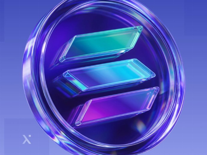 XRP coin logo displaying a modern blue and silver emblem symbolizing cryptocurrency.