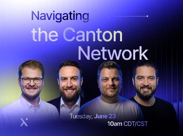 PixelPlex's Canton Network webinar announcement