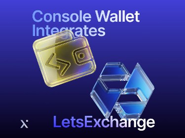 Multiple console wallet interfaces shown, illustrating different layouts and features for managing digital assets.