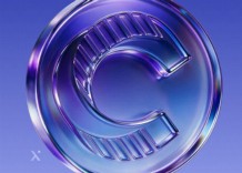 The letter C displayed prominently against a blue and purple gradient background.