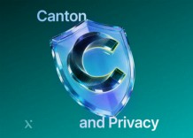 Canton and privacy logo displayed prominently on a blue background, symbolizing data protection and security.