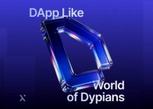 A colorful, interactive scene depicting a fantasy realm filled with characters and elements characteristic of a dapp like World of Dypians