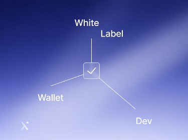 A white label displaying the text white label in a clear, bold font.